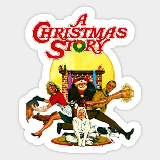 a christmas story Sticker